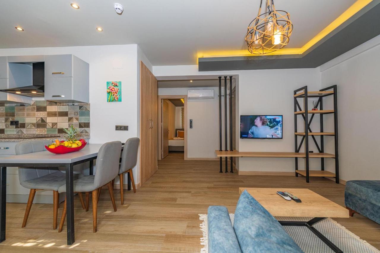 Yasam Park Apart Hotel - Fethiye Calis Beach Zewnętrze zdjęcie