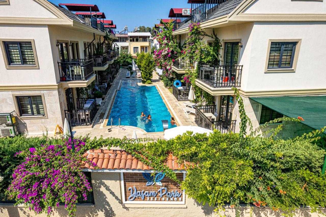 Yasam Park Apart Hotel - Fethiye Calis Beach Zewnętrze zdjęcie